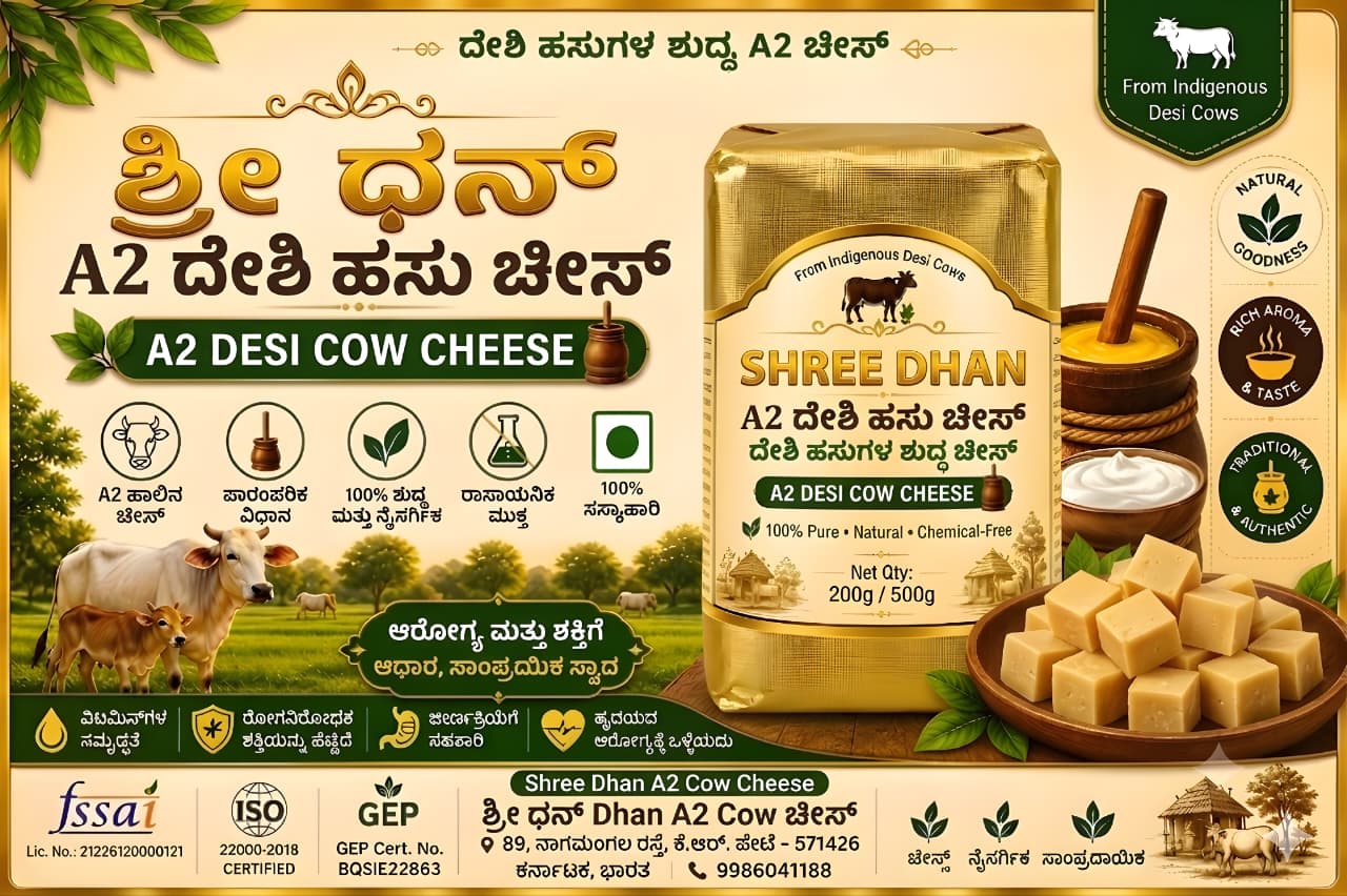 Shreedhan -Fresh A2 Gir Cow Cheese - Image 2